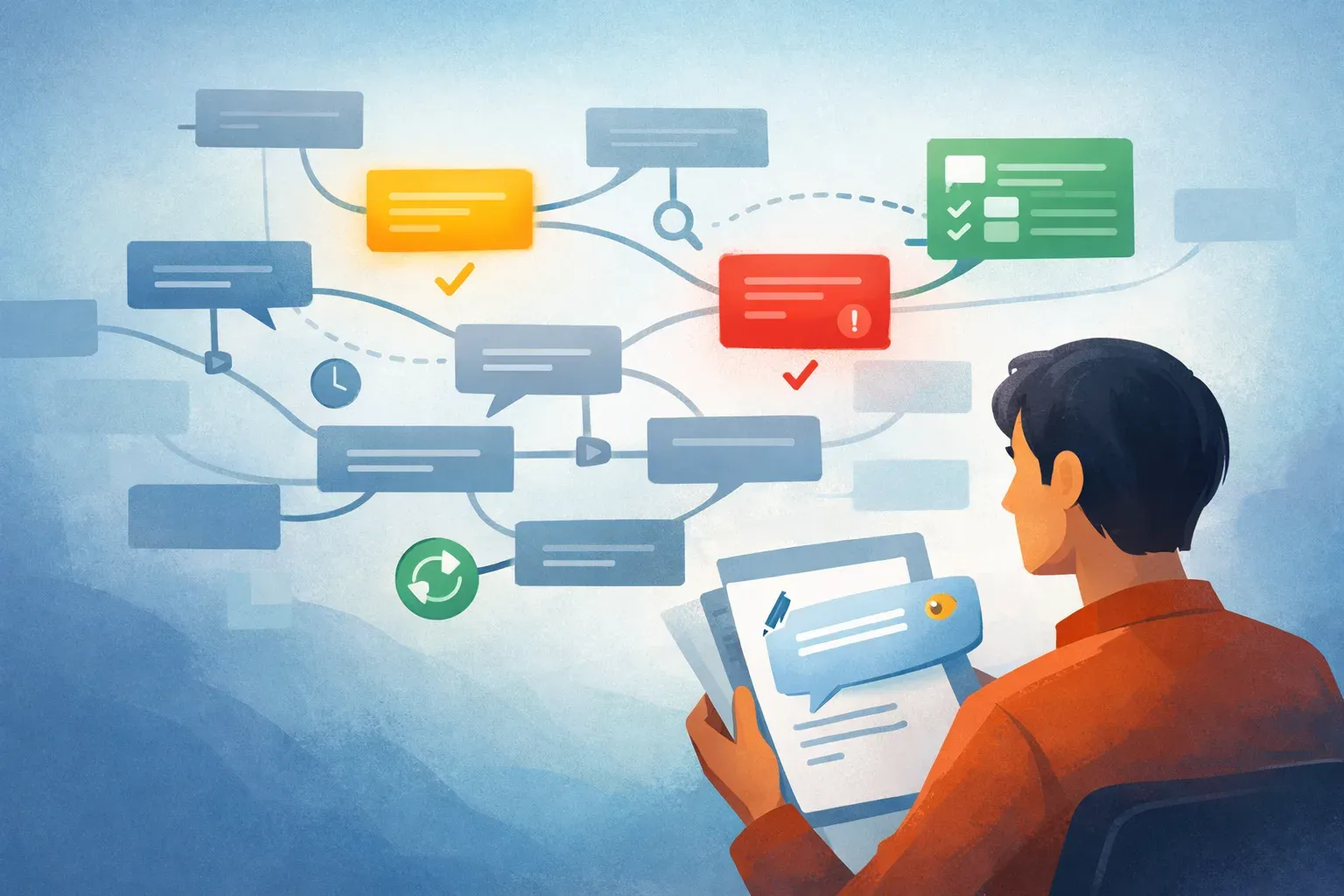 Can an AI Agent Help Manage a Busy Email Discussion List?